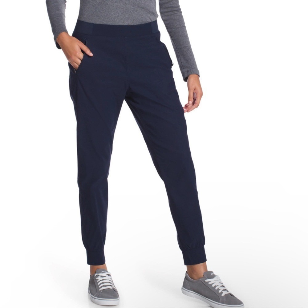 Eddie Bauer | Men's Traillight Navy Blue Hiking Athletic Joggers Pants, Size M - Picture 1 of 7